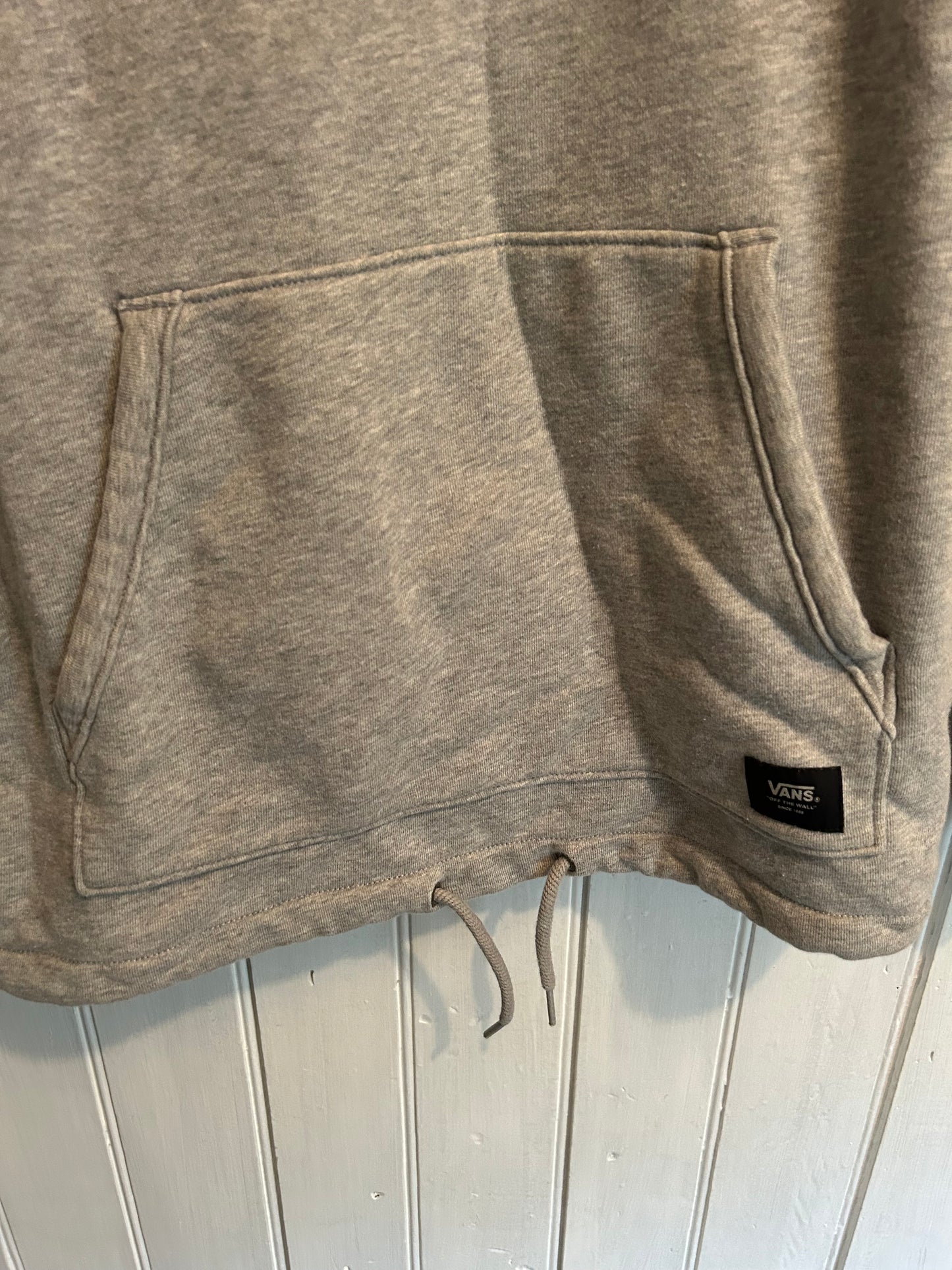 Vans medium grey quarter zip sweater