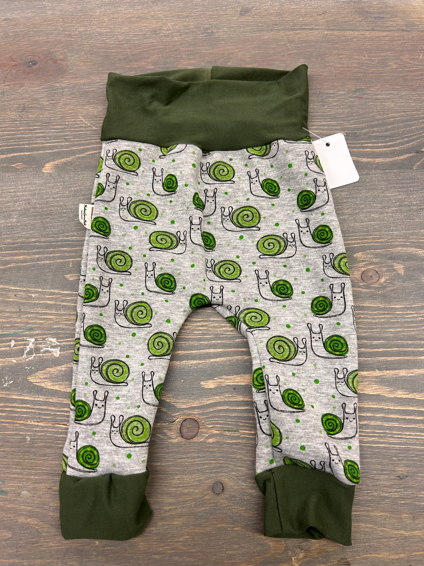 Fleece lined grow with me pants