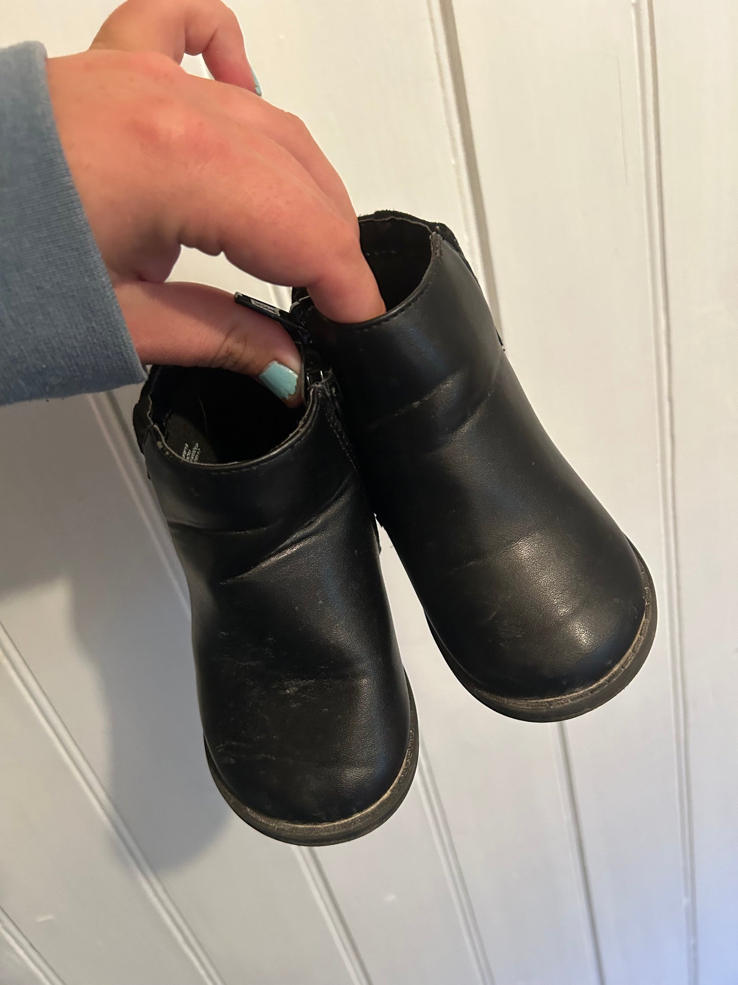 George infant 6 black boots