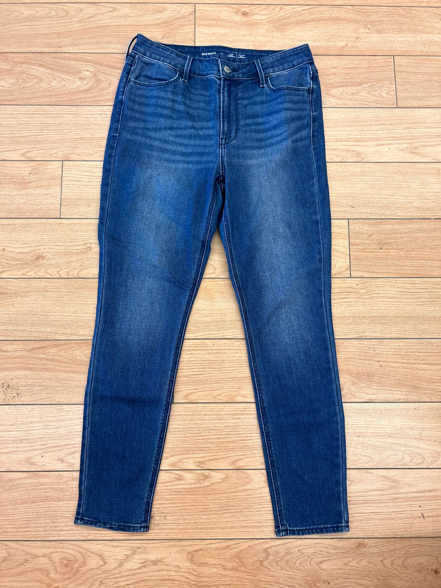 Old navy 10 medium wash skinny jeans