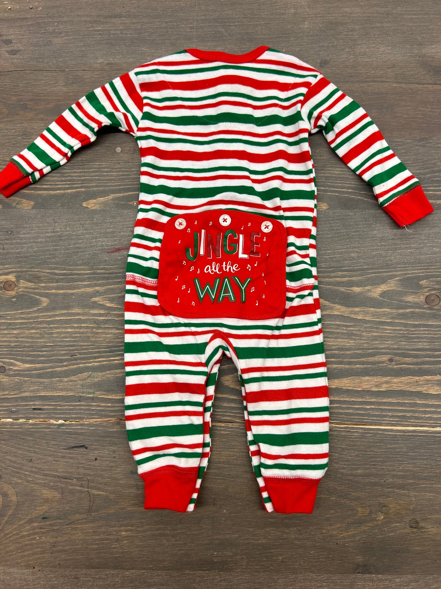 Little blue house 3/6m jingle Christmas sleeper