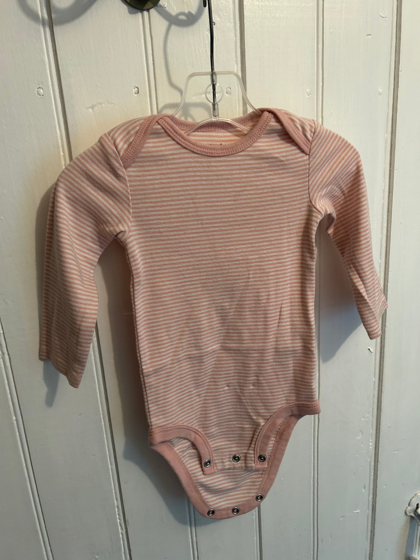 Carters 12m pink farm matching set
