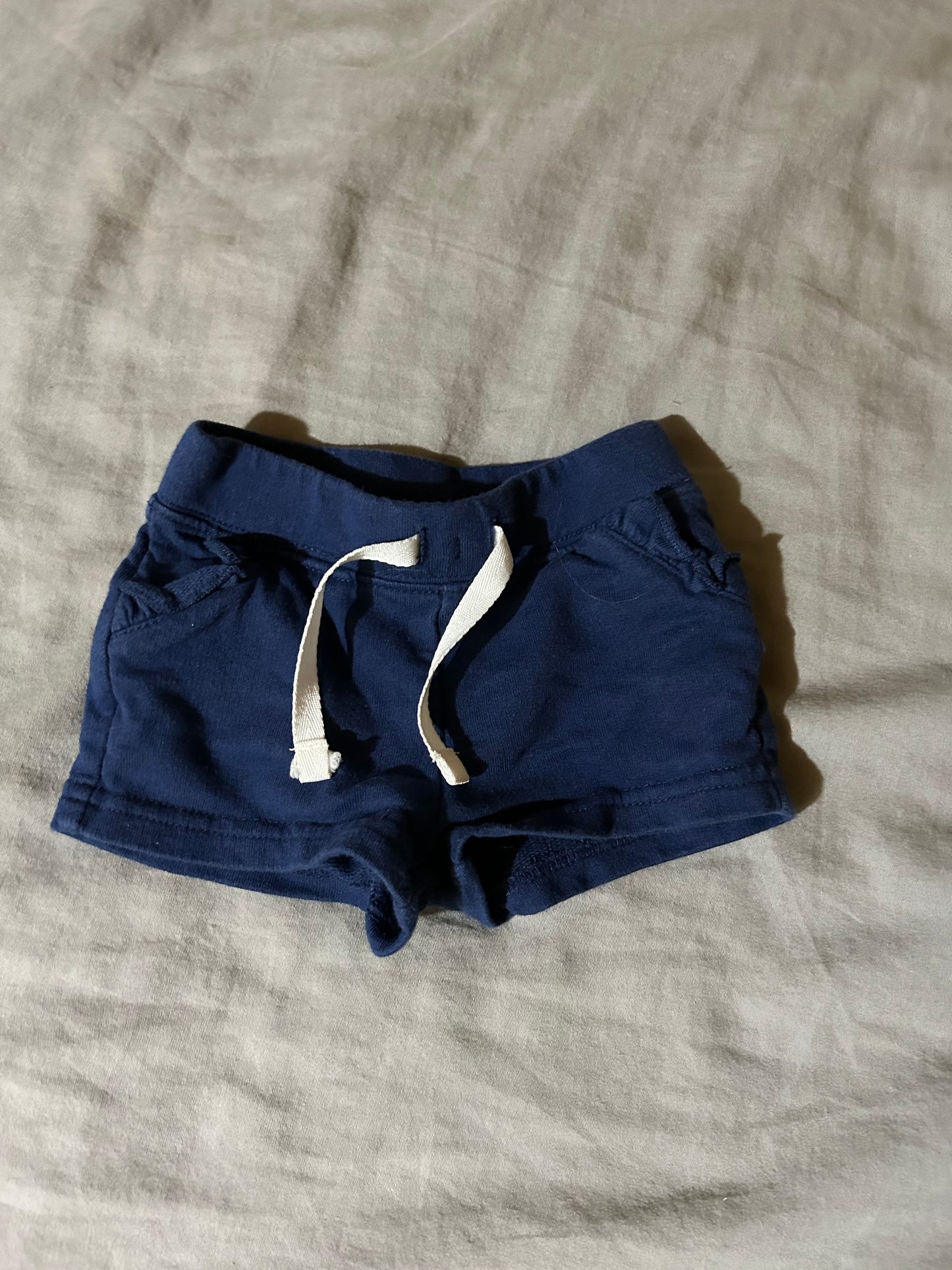 Carters 3m navy shorts