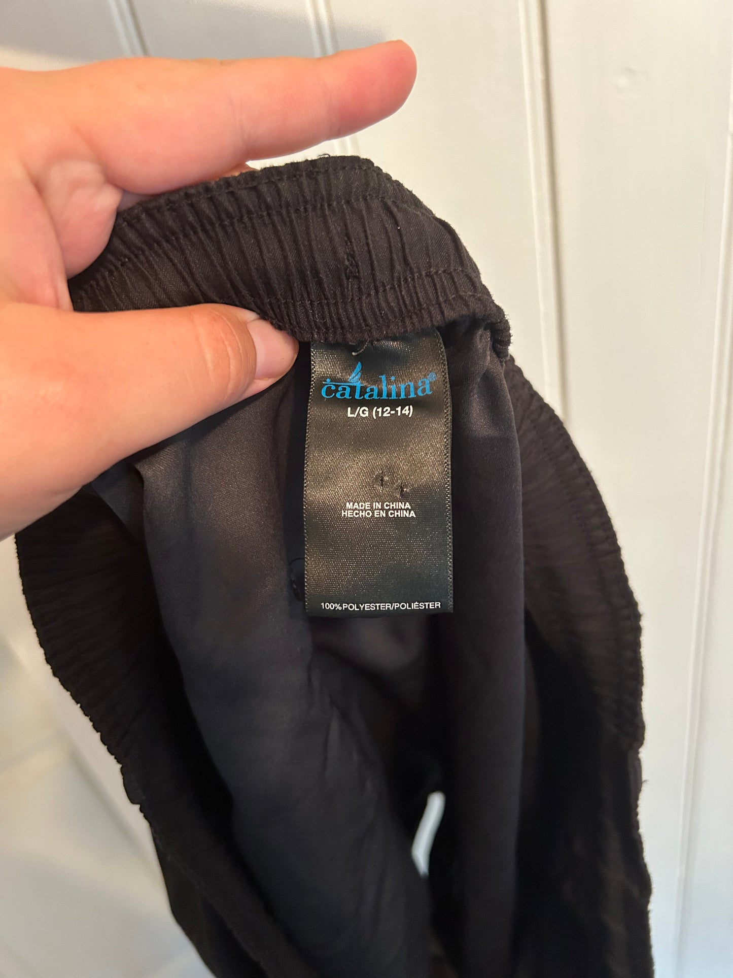 Catalina large black athletic shorts