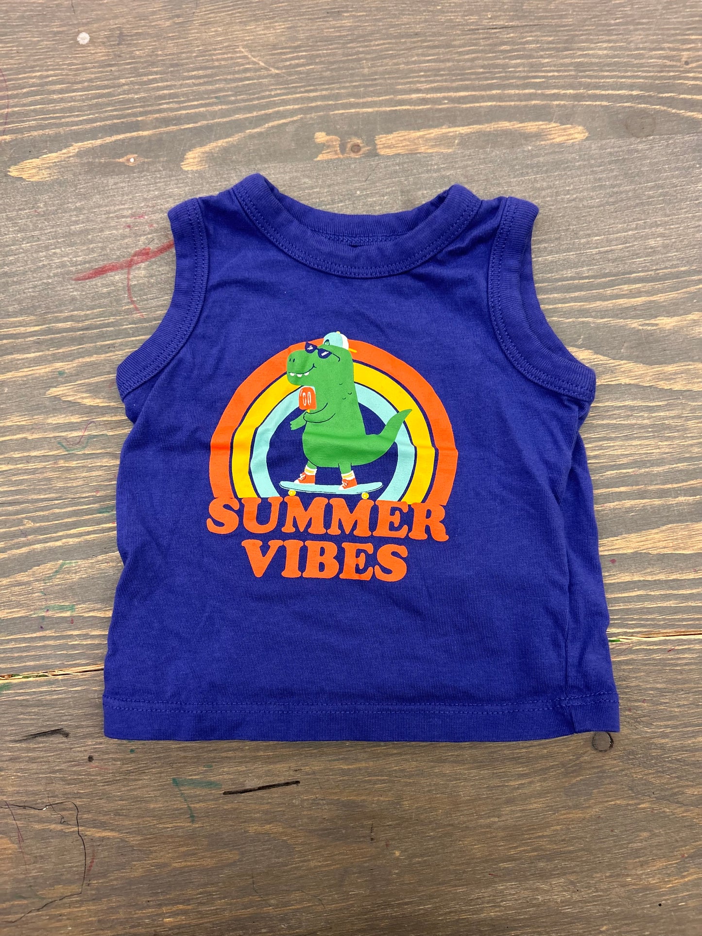 Joe fresh 0/3m summer vibes tank top