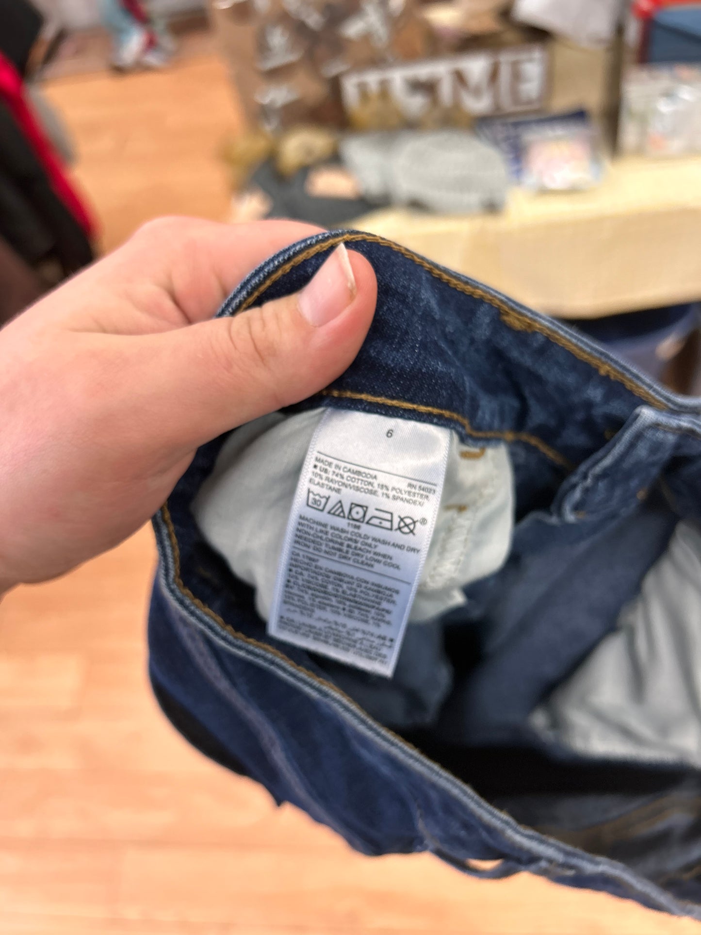 Old navy 6 medium wash skinny jeans