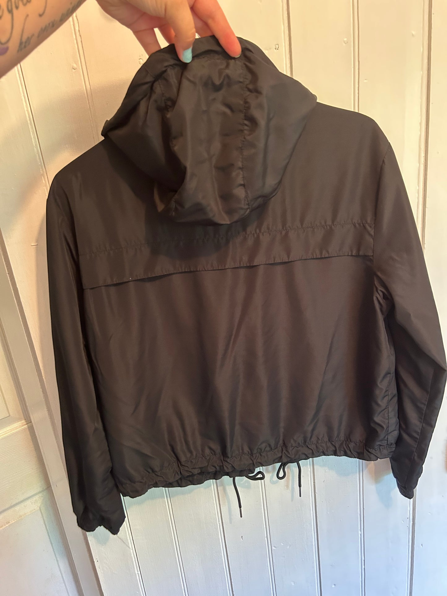 Divided H&M small black windbreaker
