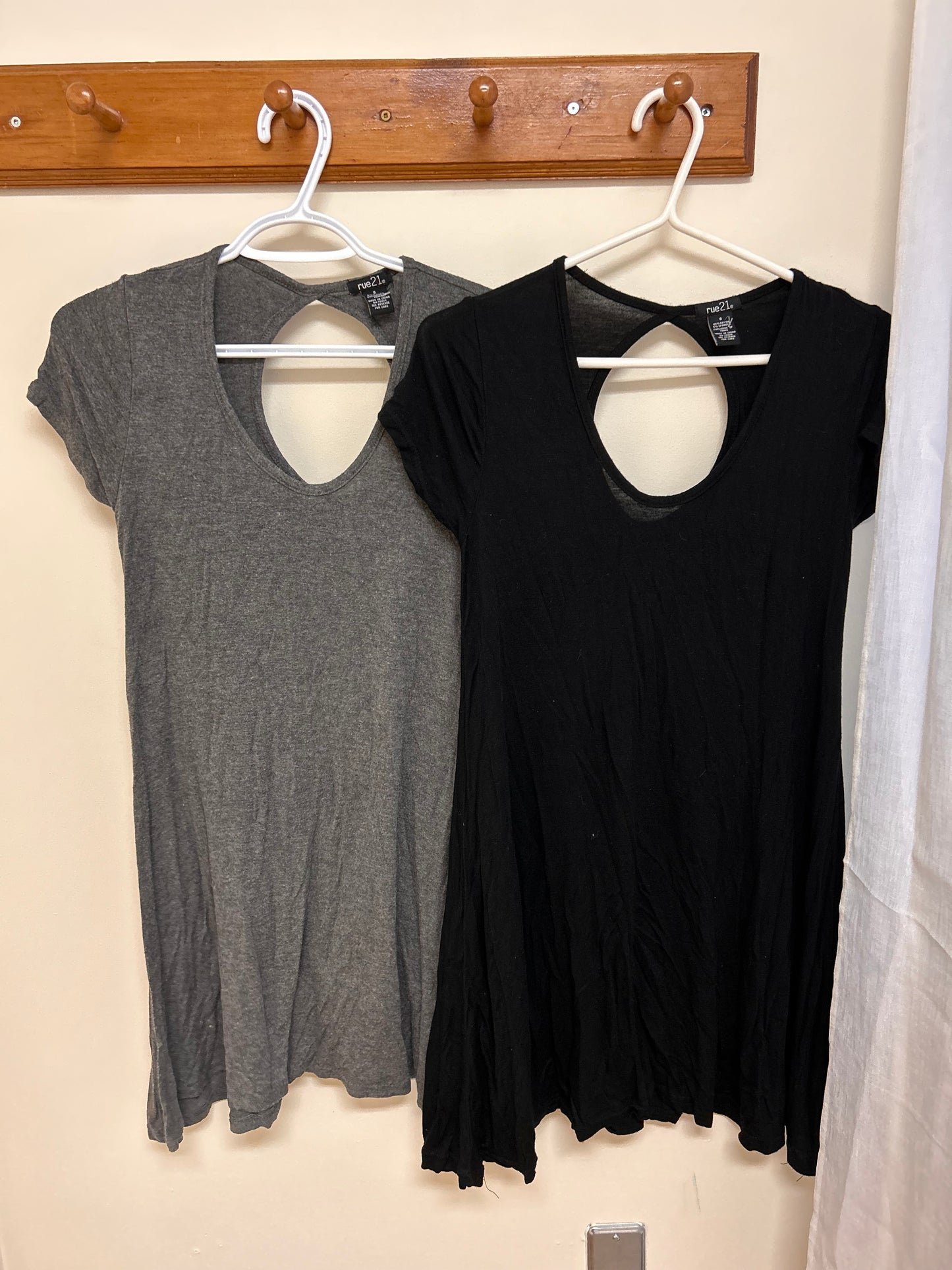 Rue 21 small black & grey dress bundle
