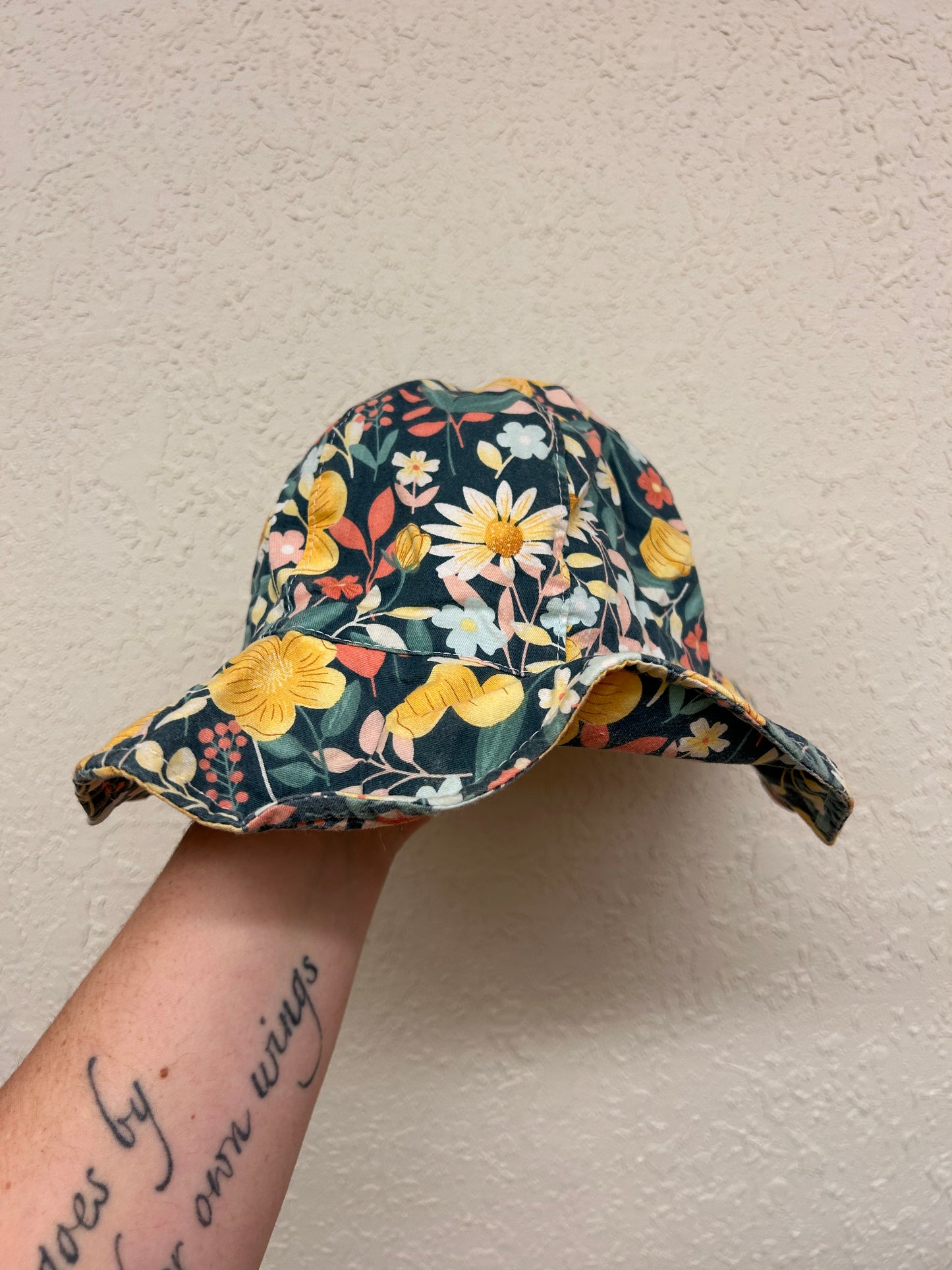 Toddler floral summer hat