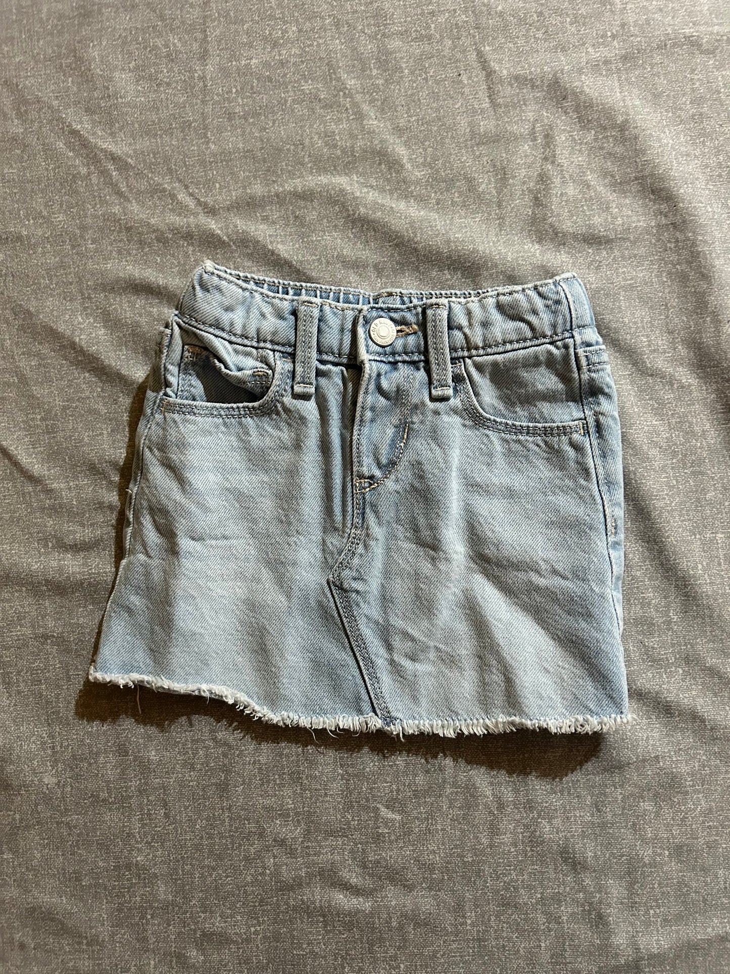 Old navy 2t light wash denim skirt