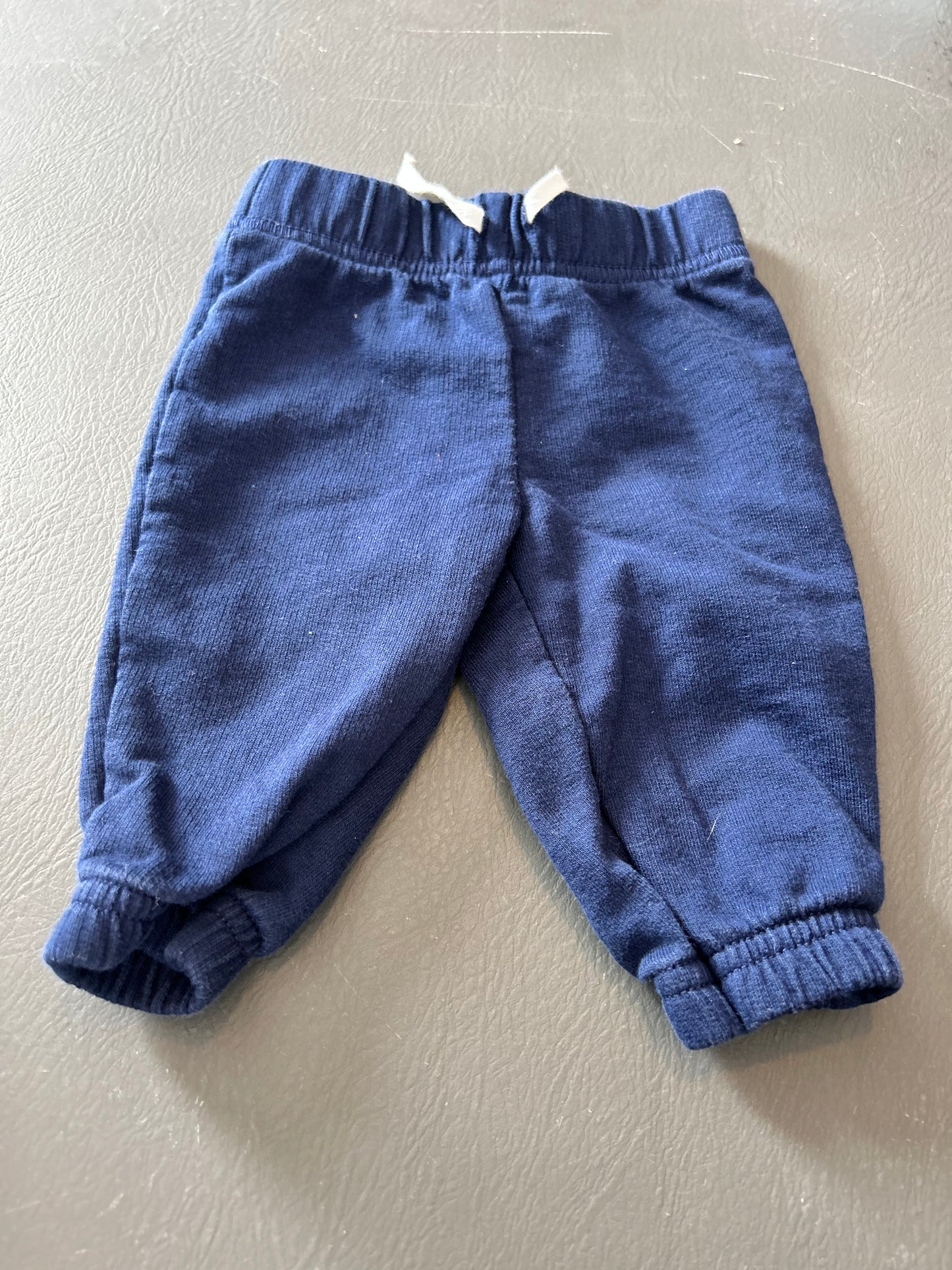 Carters 0/3m navy joggers