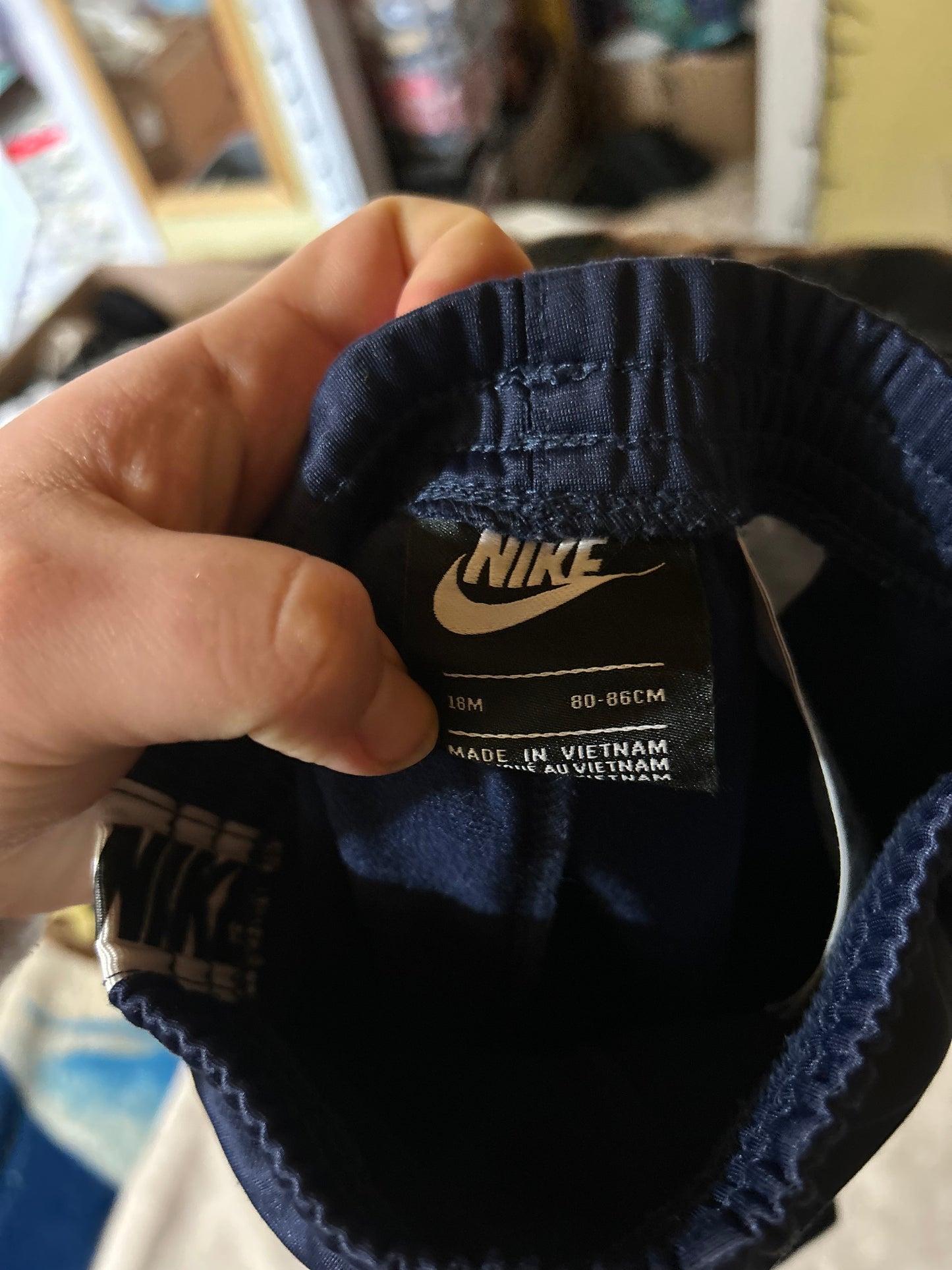 Nike 18m black athletic joggers