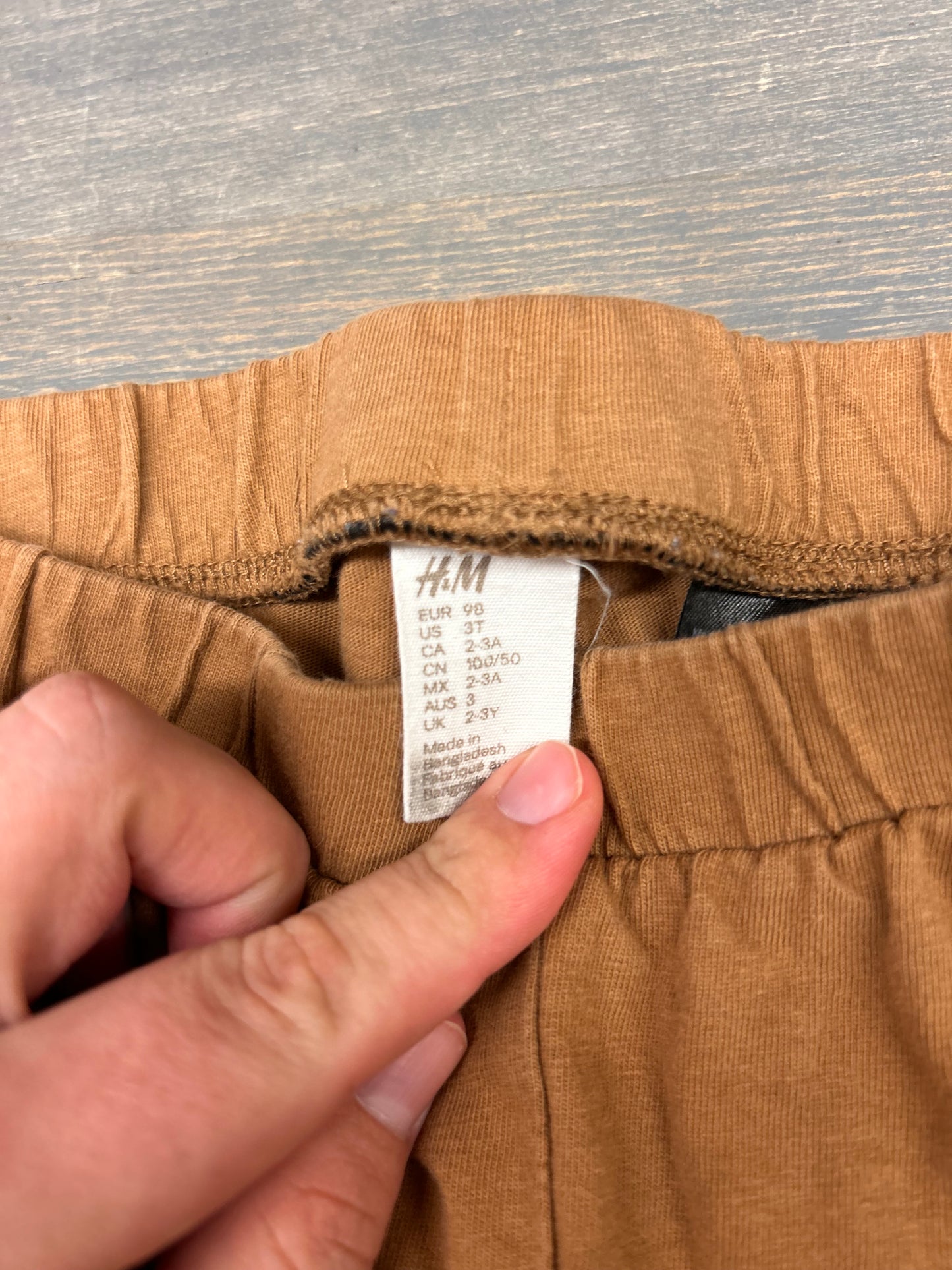H&M 3t tan pants