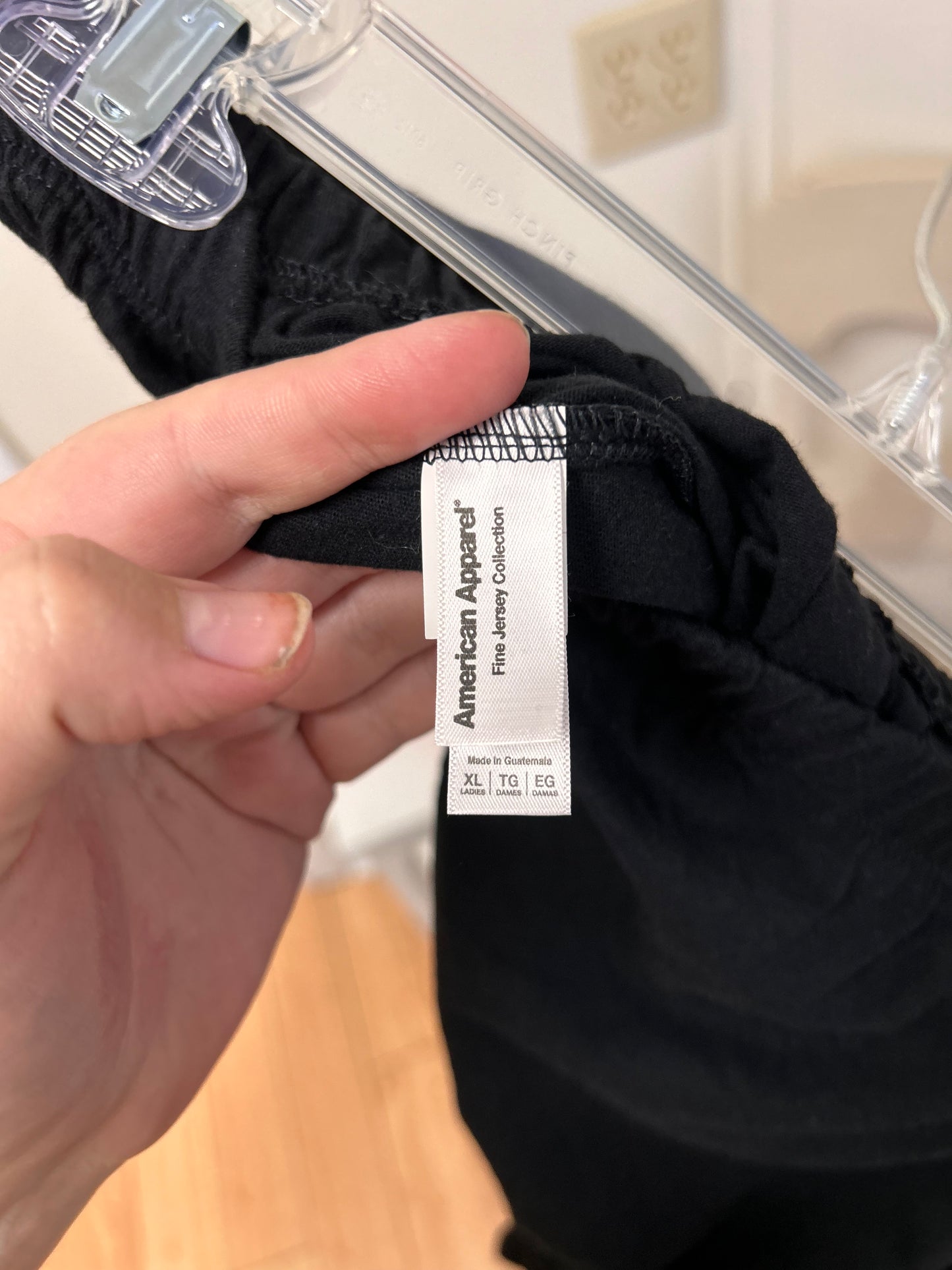American apparel xl strapless romper