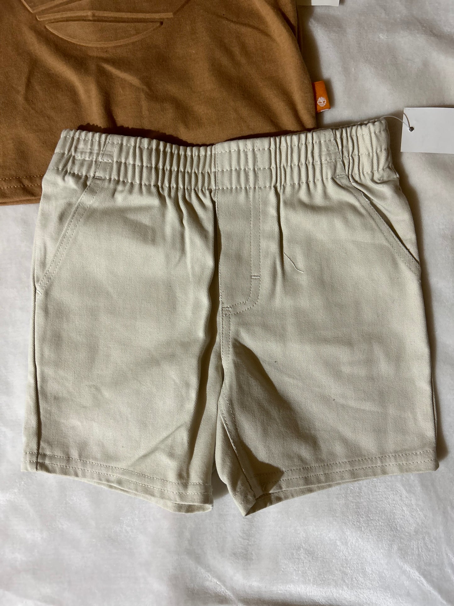 NEW timberland 12m brown 2pc set