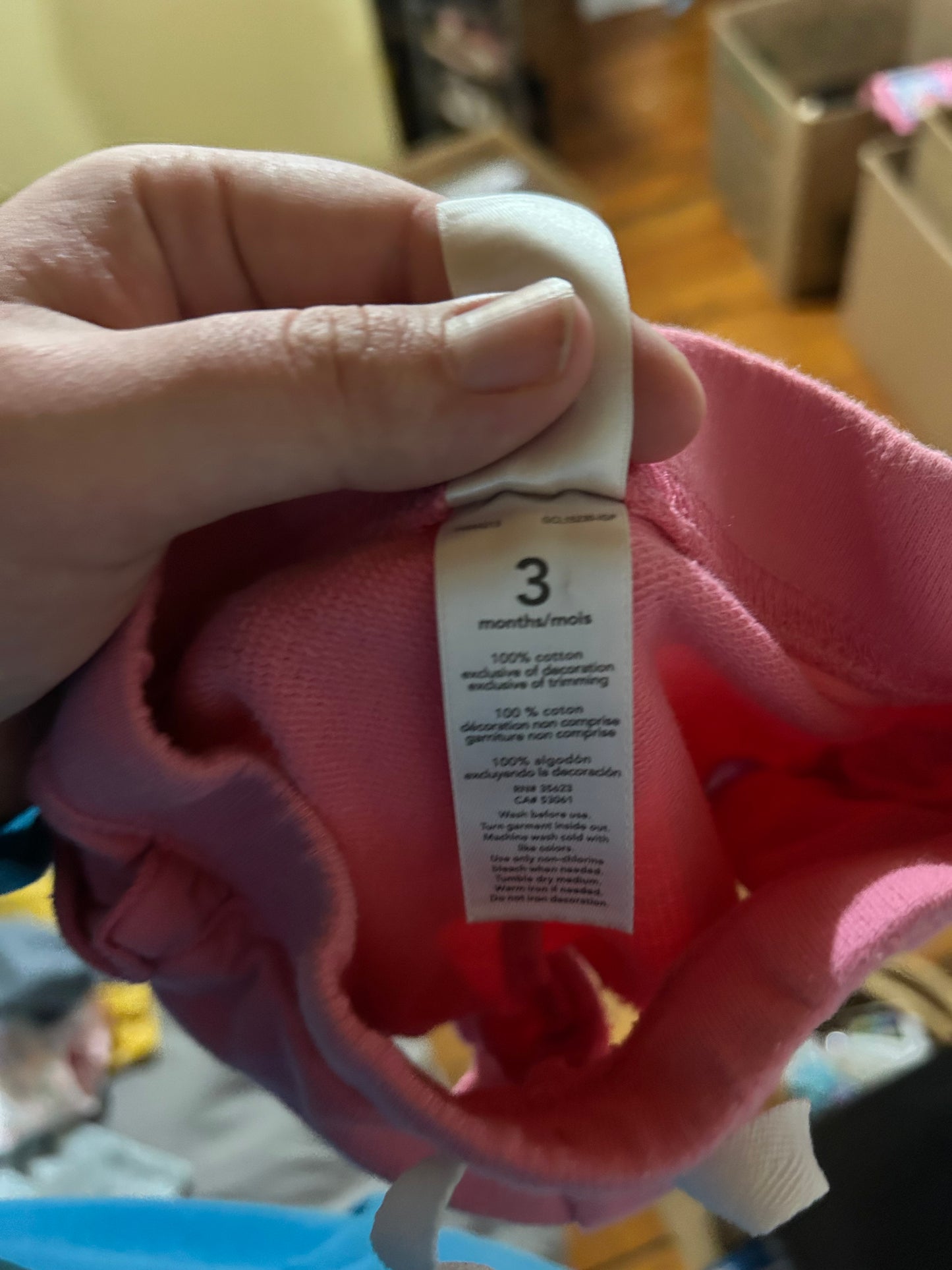 Cotton 3m pink shorts