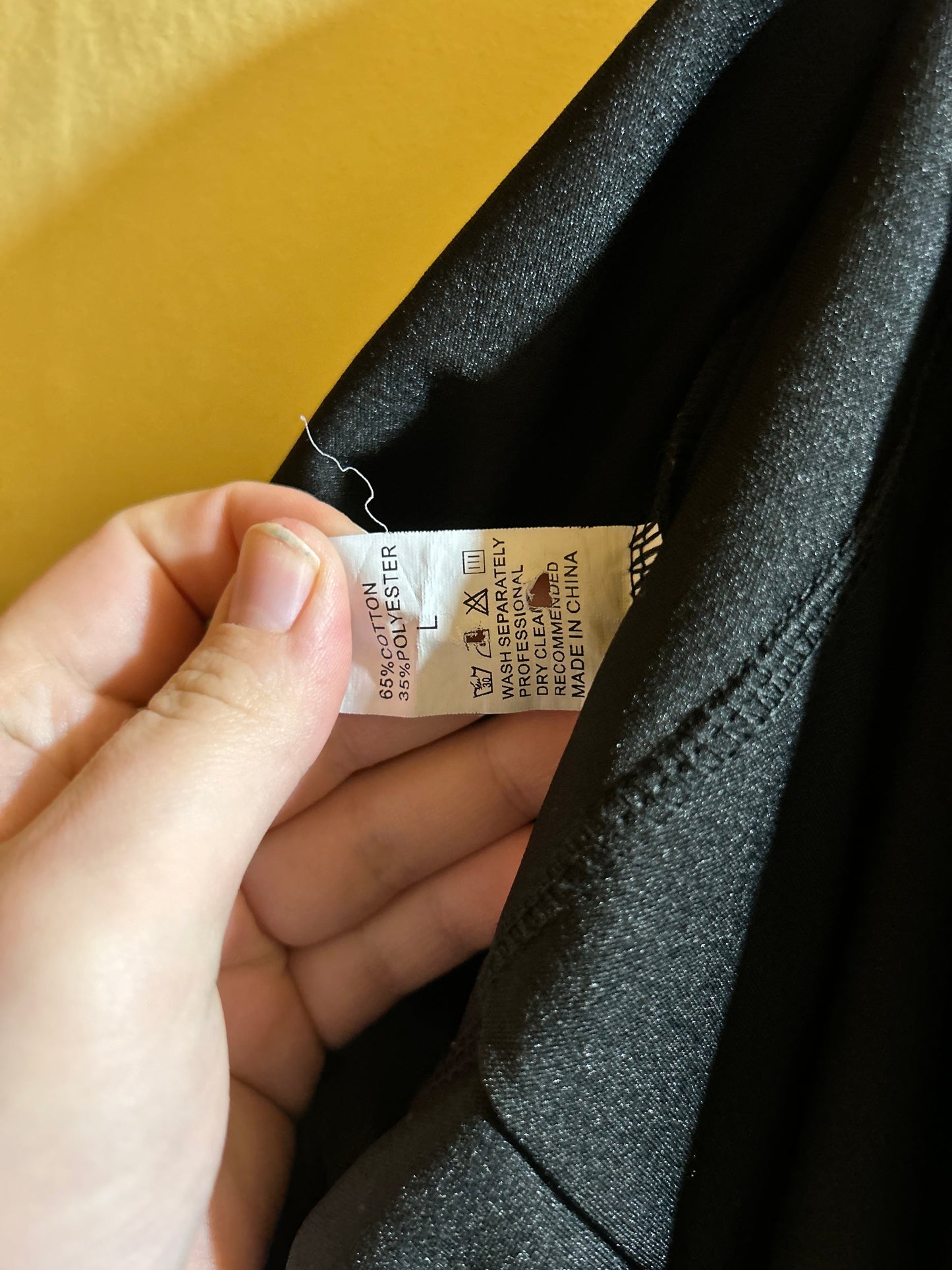 Large black pants