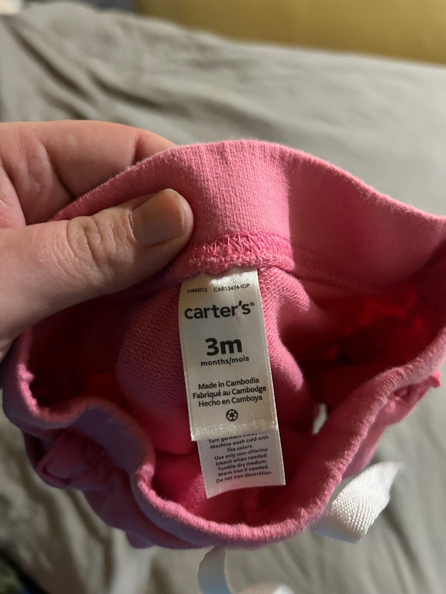 Cotton 3m pink shorts