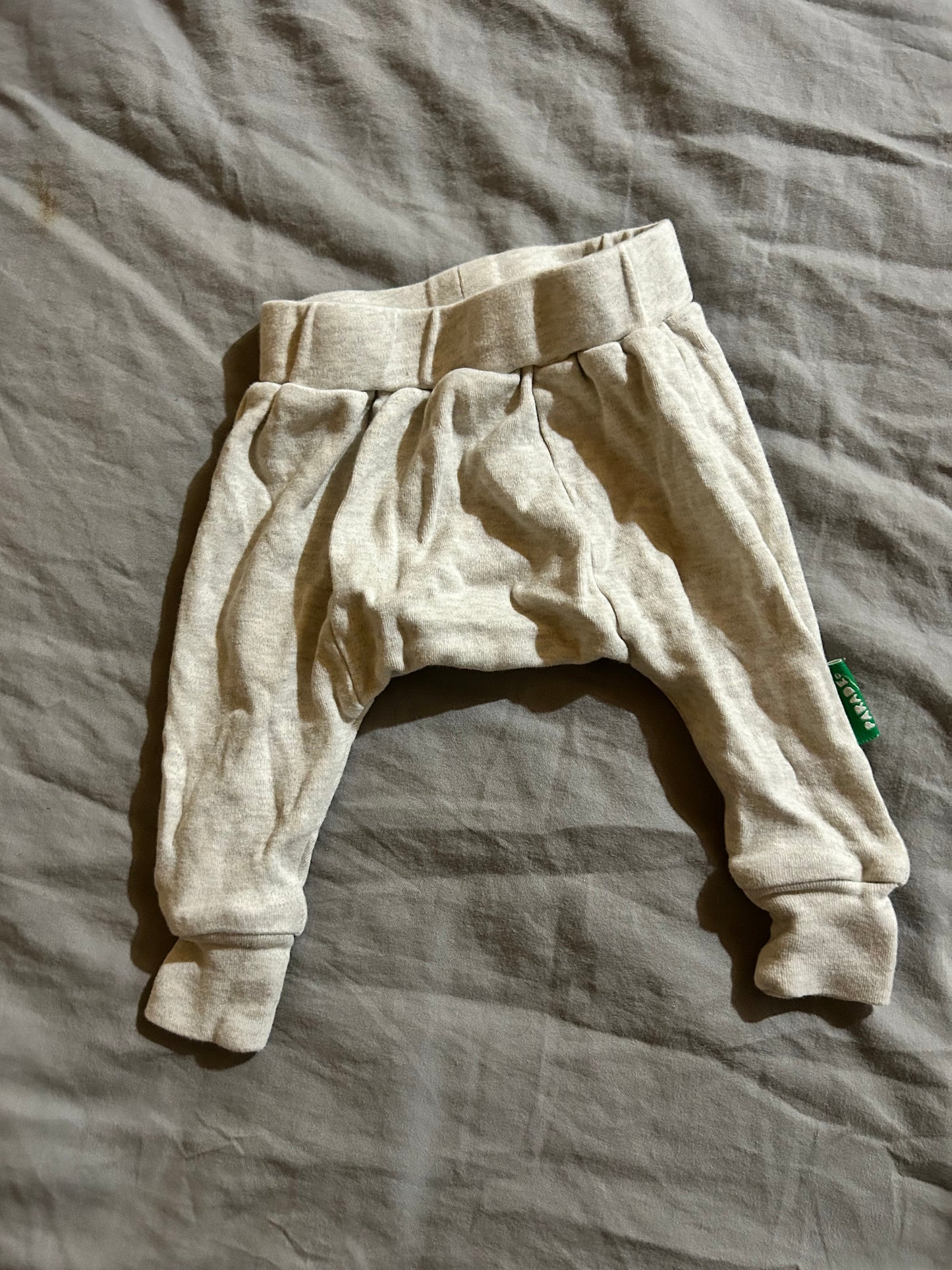 Parade 0/3m light grey Harlem pants