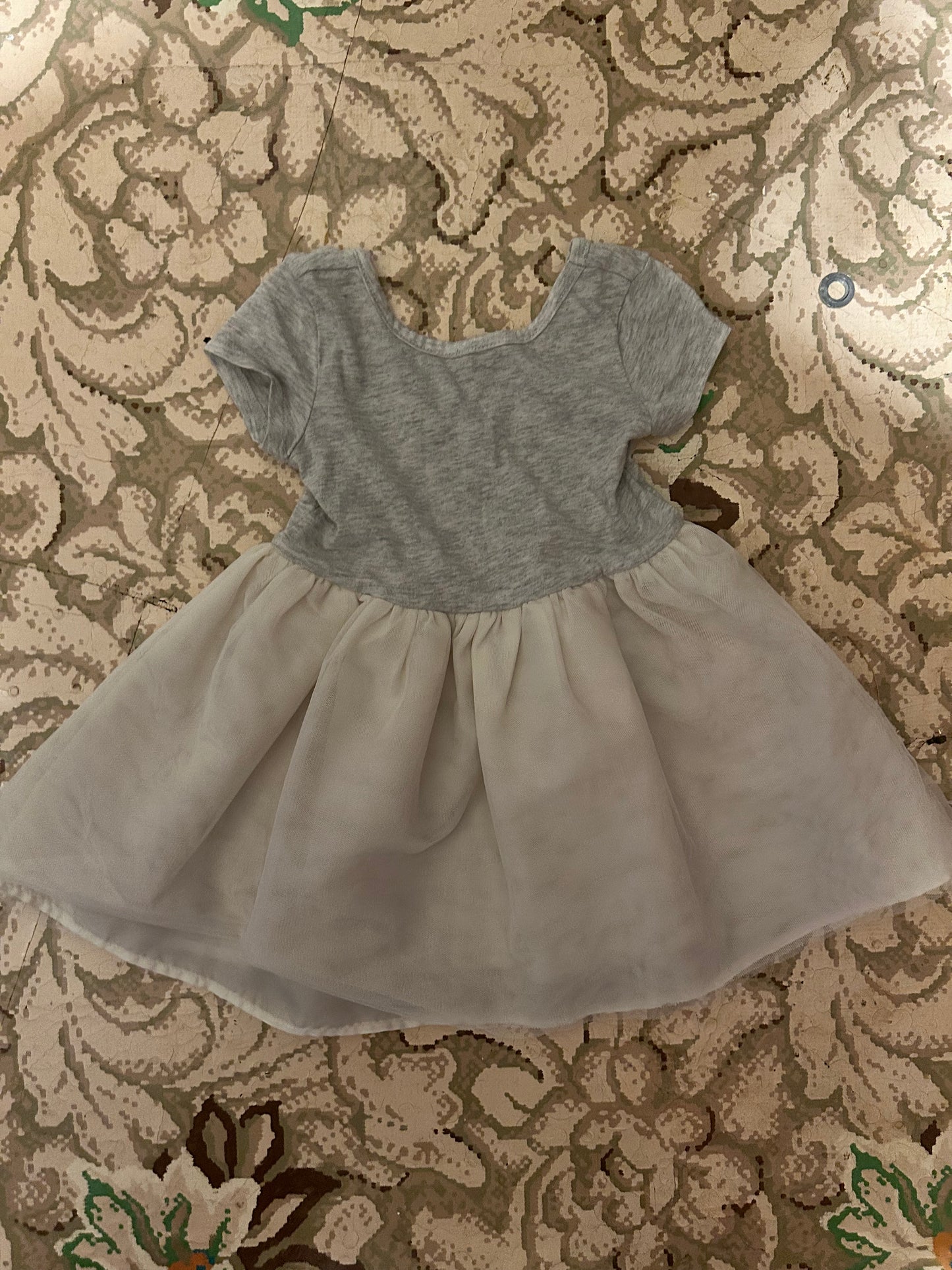 Old navy 18/24m grey tulle dress