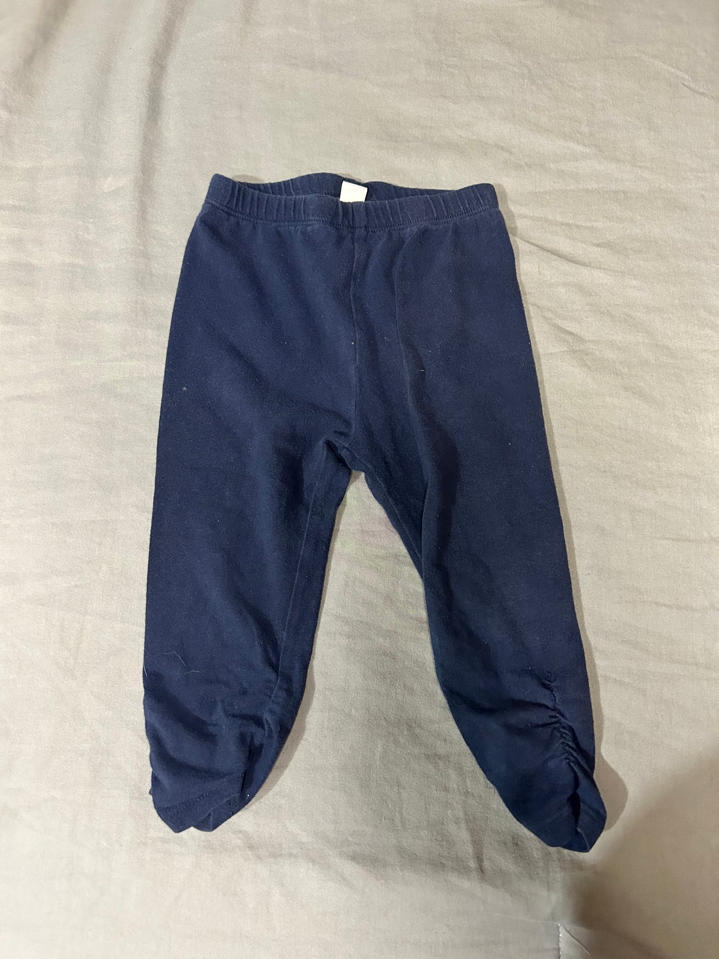 Petit lem 24m navy leggings