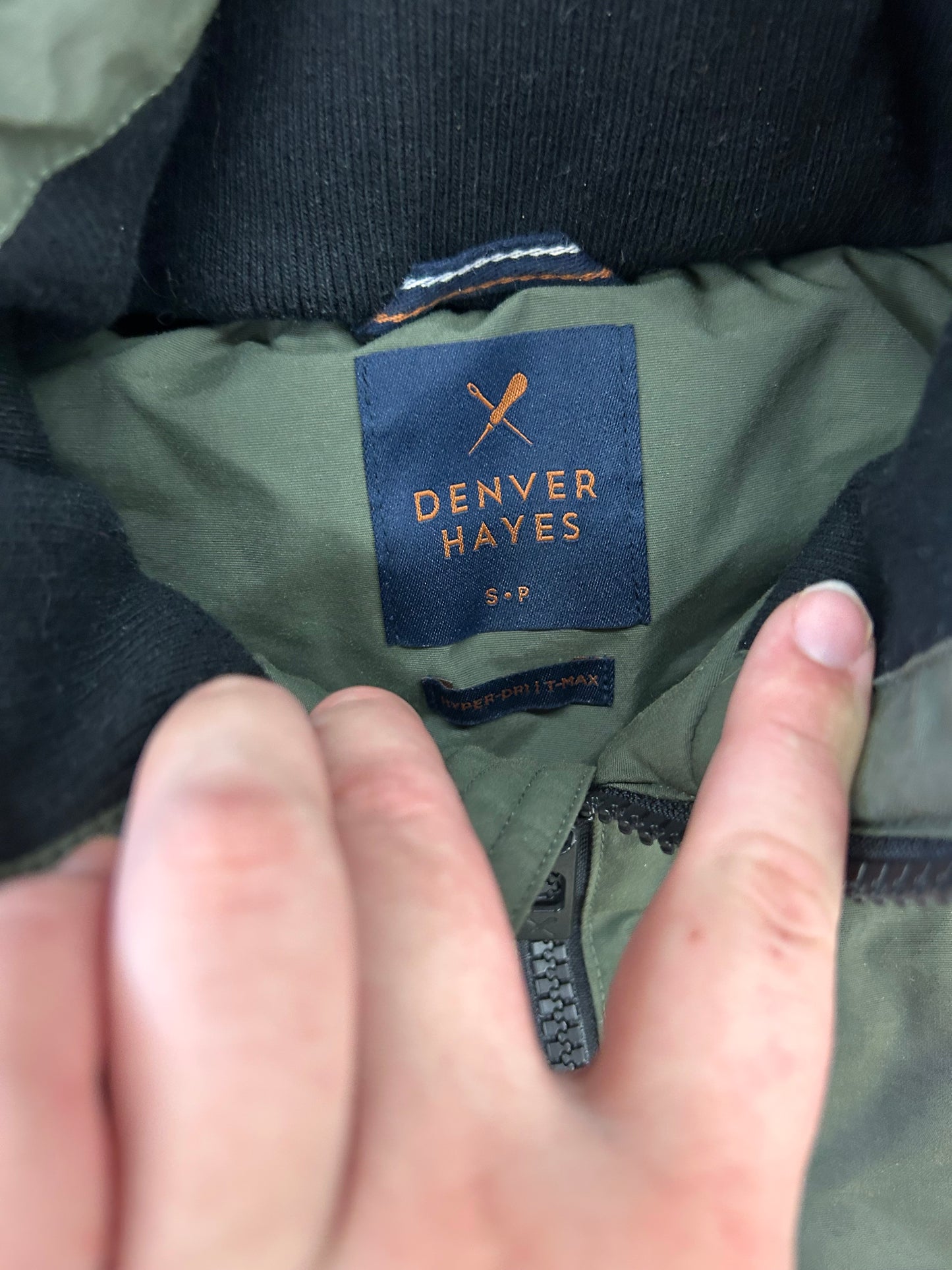 Denver Hayes small green winter coat