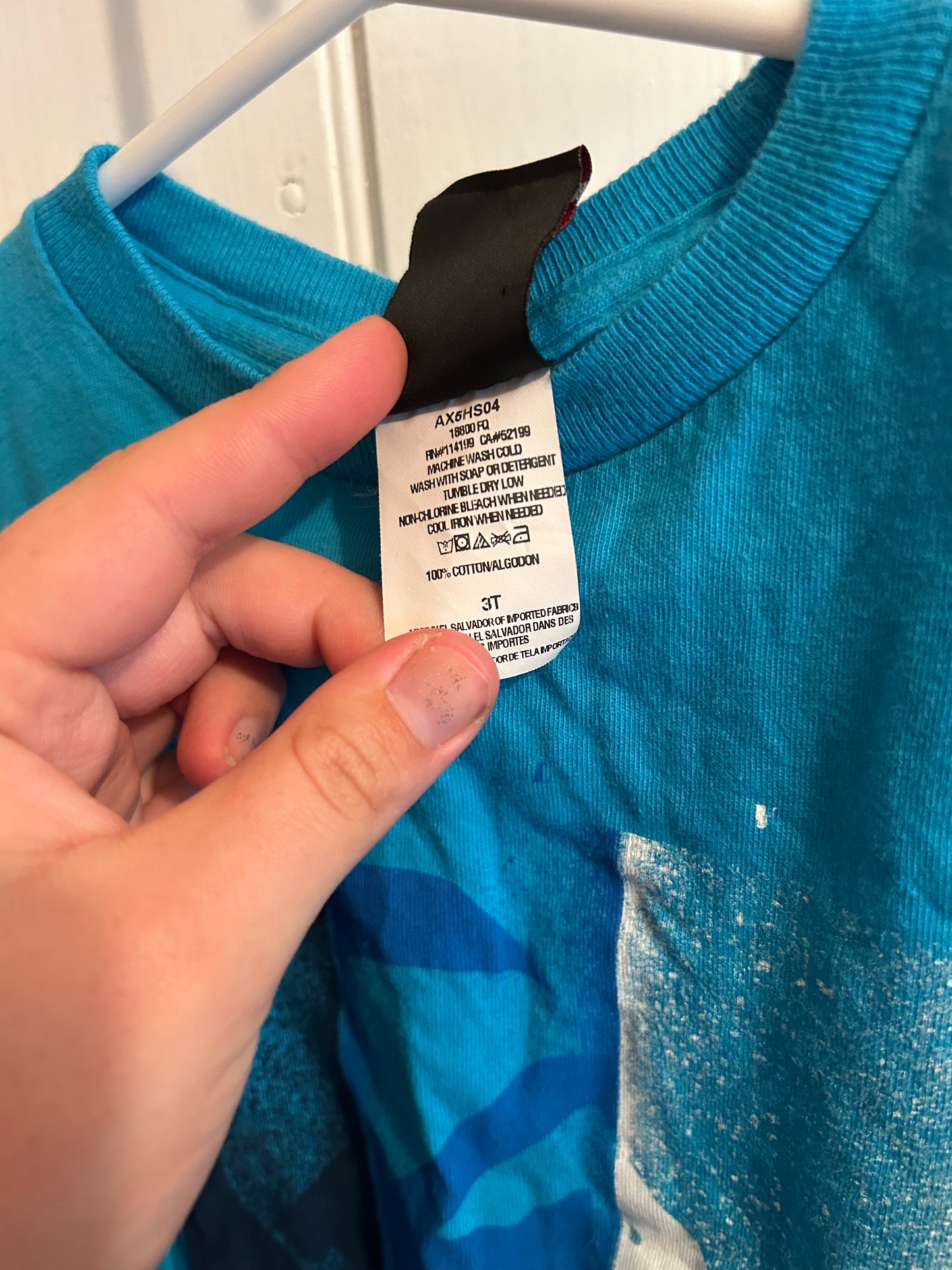 Quicksilver 3t blue long sleeve top
