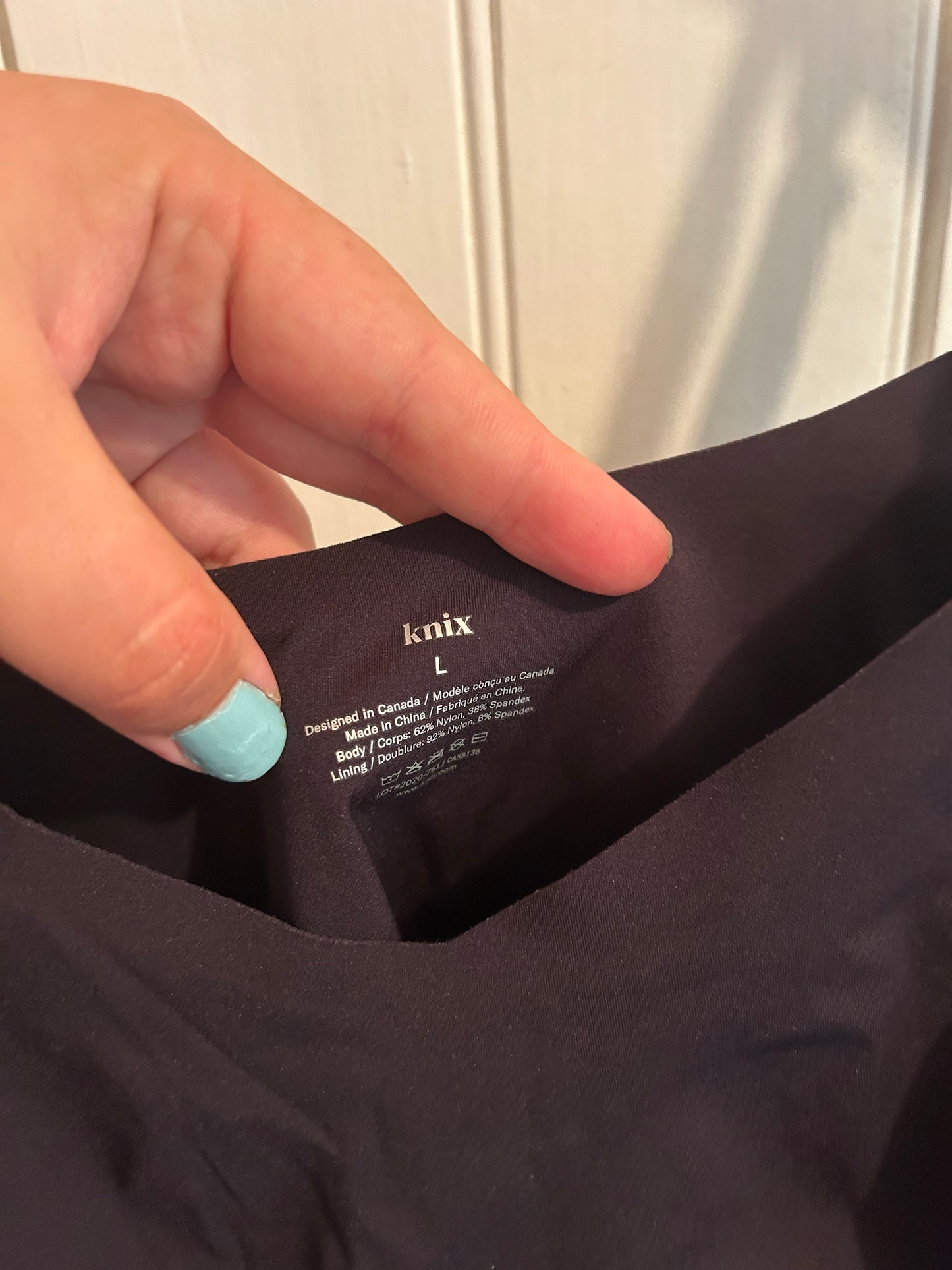 Knix large nursing tank top