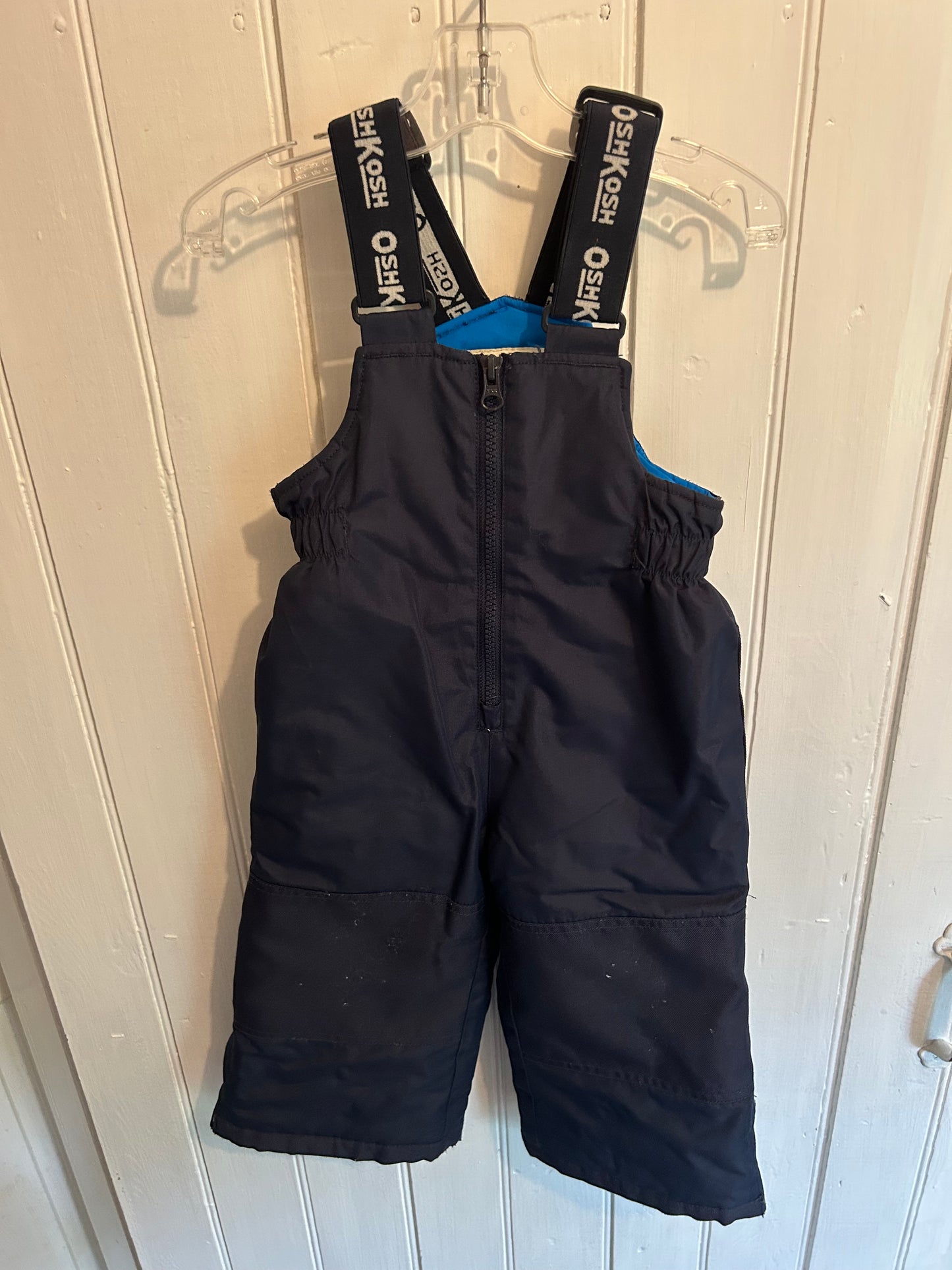 Oshkosh 24m blue 2pc snowsuit