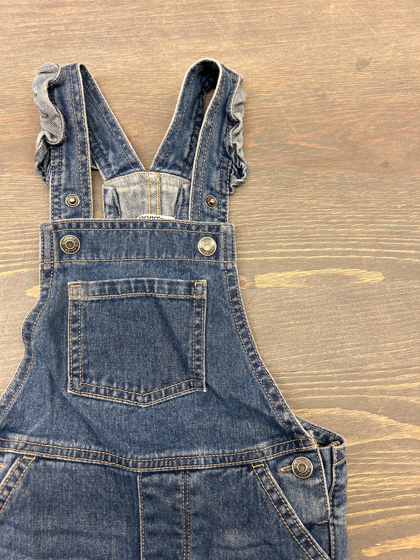 George 3t denim overalls