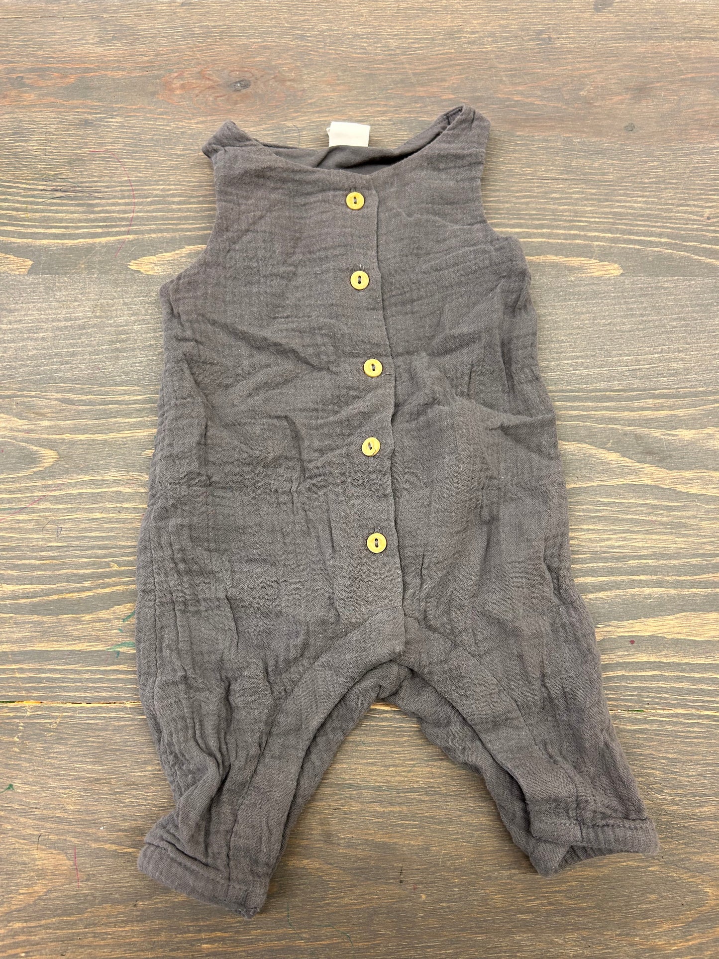 H&M newborn grey romper