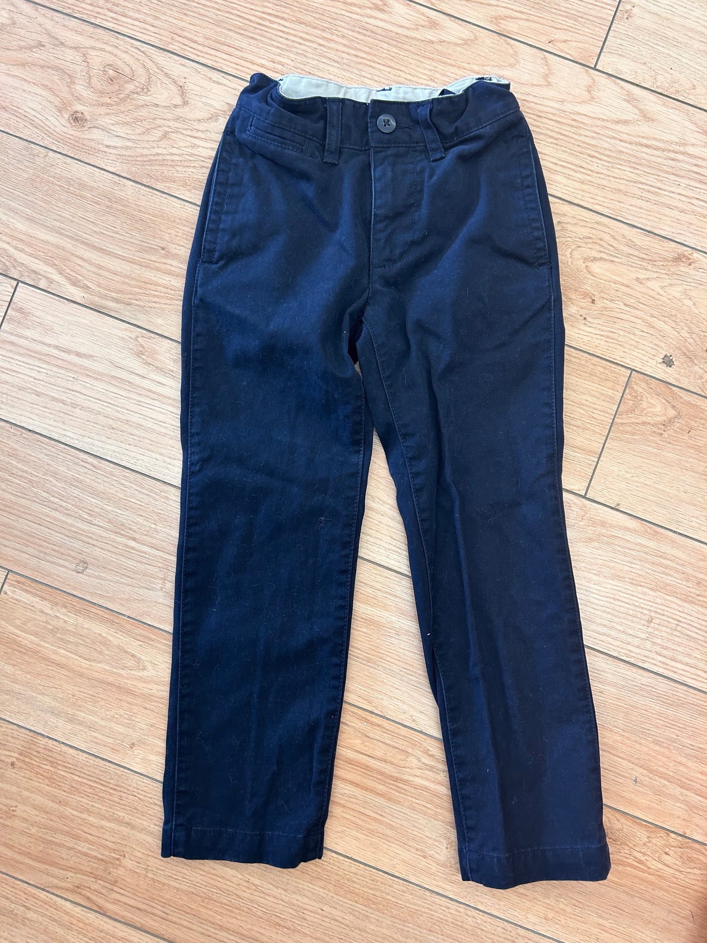 Gap 6 slim navy blue khaki pants