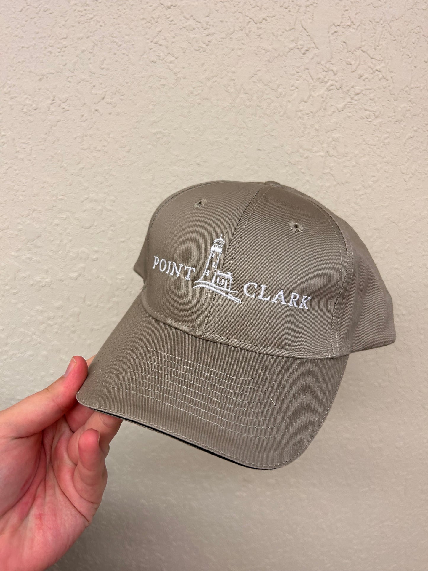 Adult tan point Clark hat