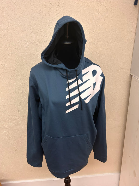 New balance mens xl blue hoodie