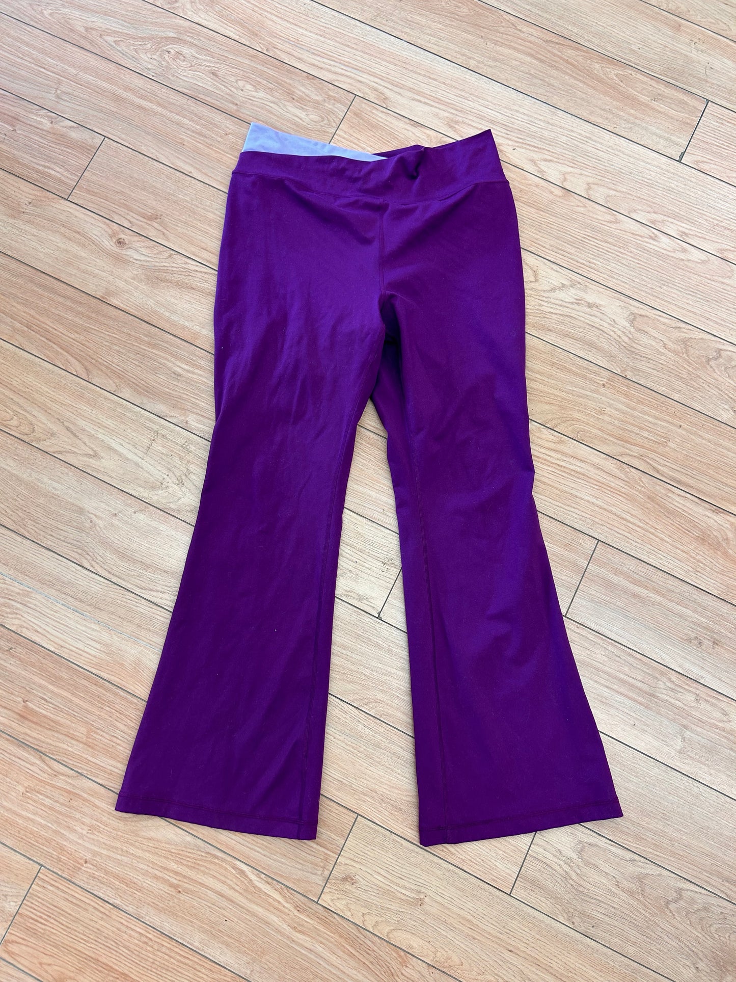 Athletic works xl purple yoga pants