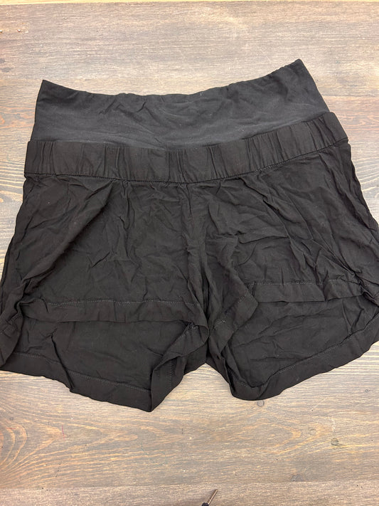 H&M maternity medium black shorts