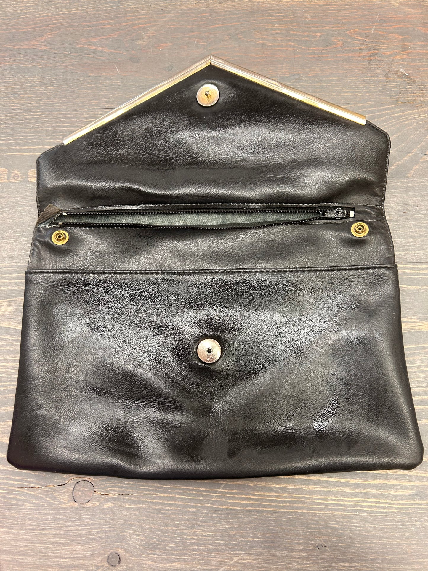 Vintage black Clutch Purse