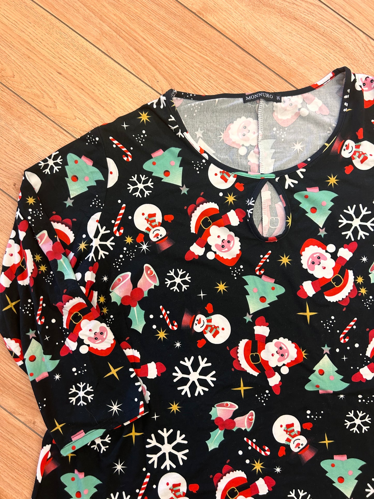 Monnuro 3x Christmas top