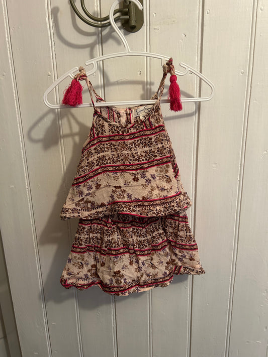 Jessica Simpson 12m pink floral boho dress