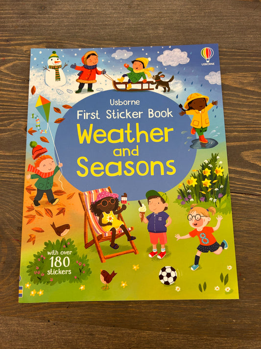 Weather & seasons sticker book