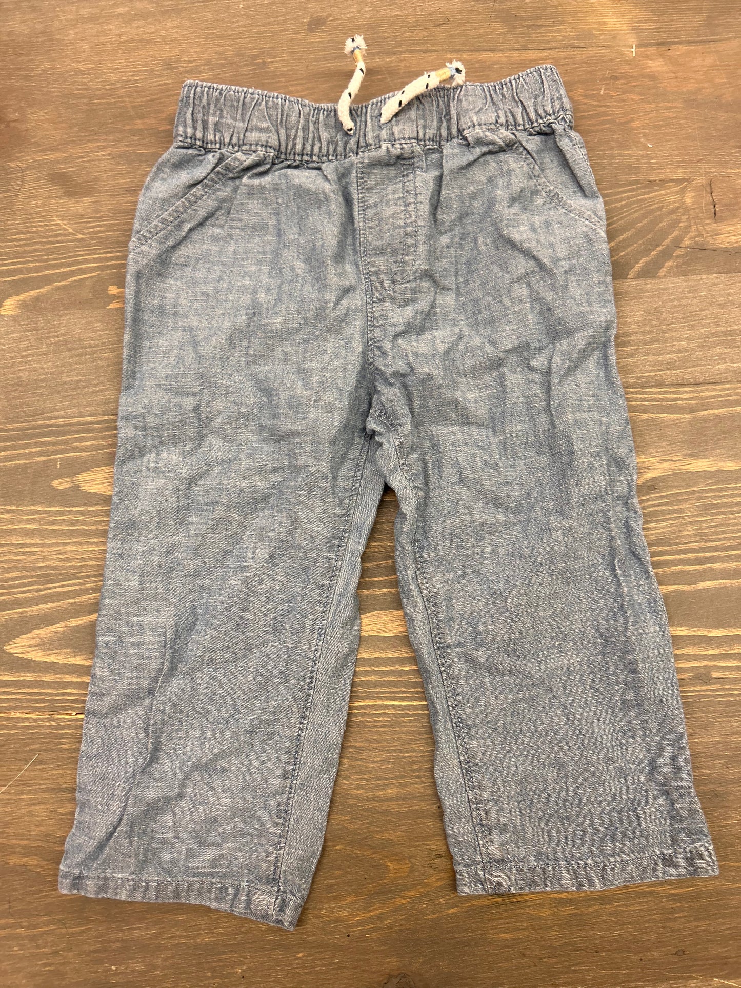 Joe fresh 18/24m denim linen pants