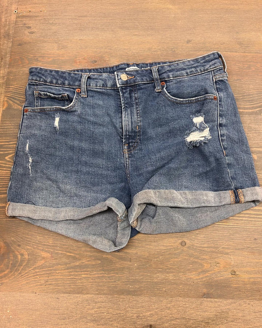 Old navy 14 medium wash denim shorts