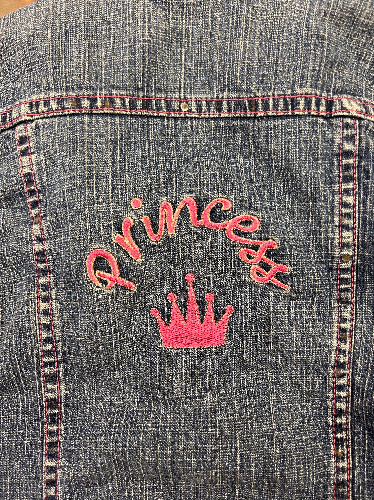 Zana di 8 princess medium wash denim jacket