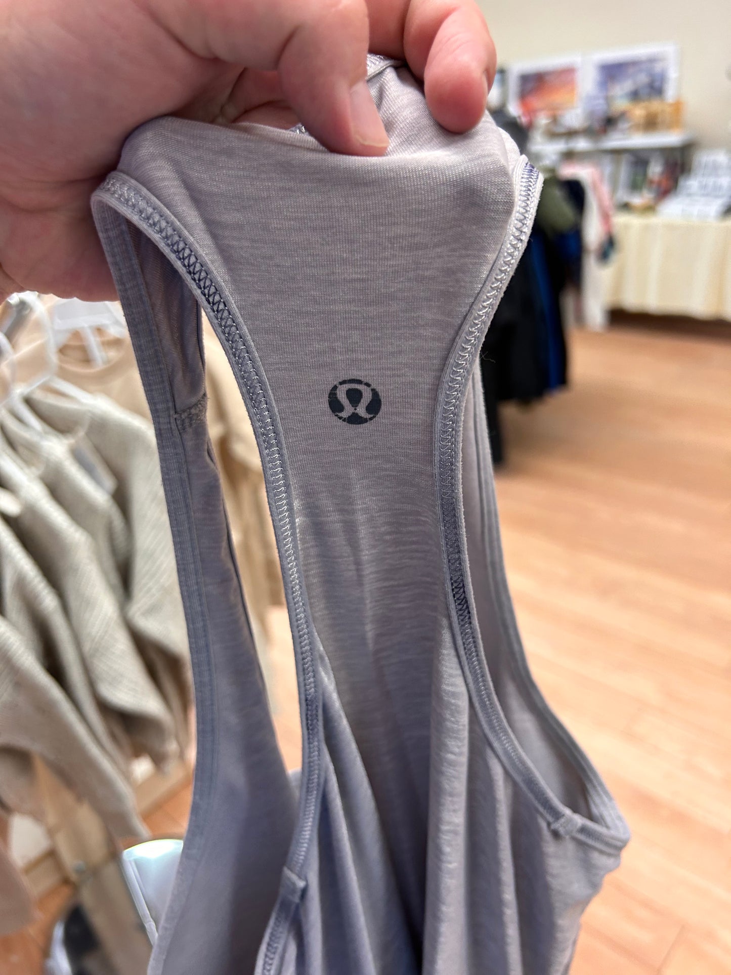 Lululemon small grey tank top