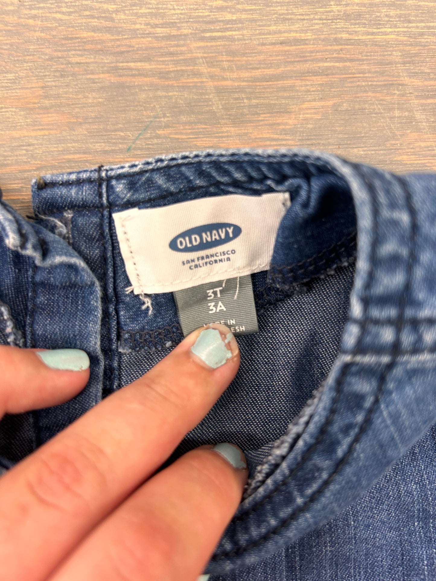 Old navy 3t denim dress