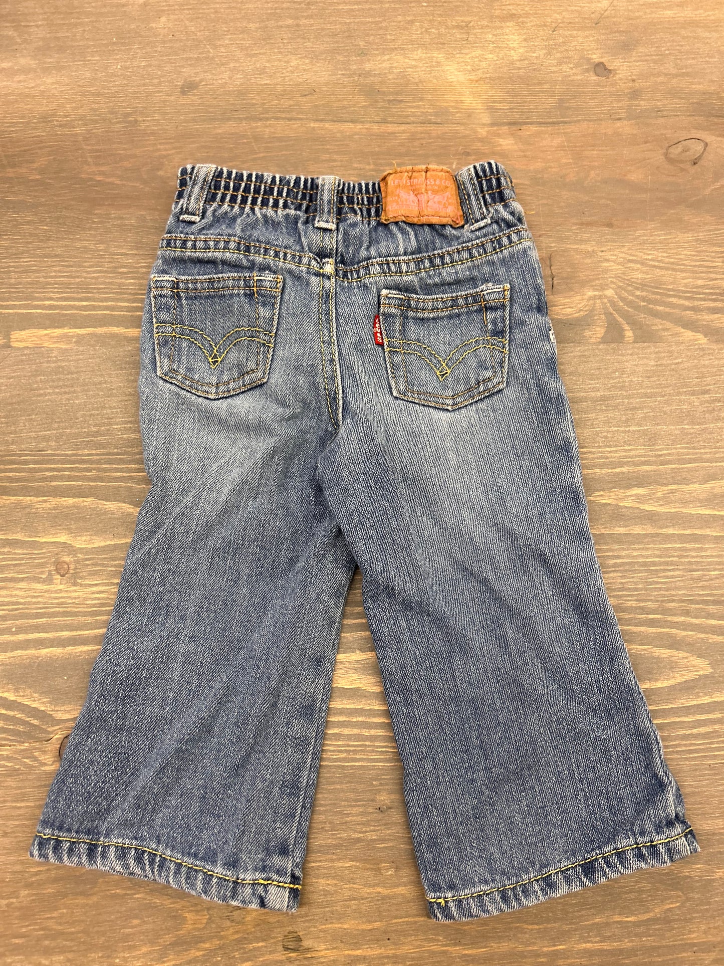 Levi’s 18m light wash flare jeans