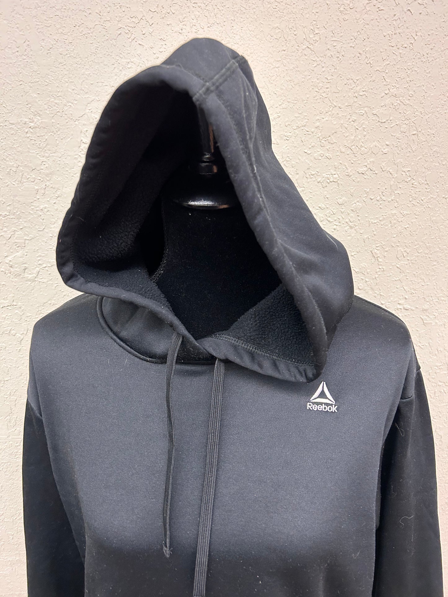 Reebok large black hoodie