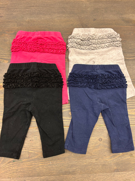 Old navy 3/6m ruffle bum leggings