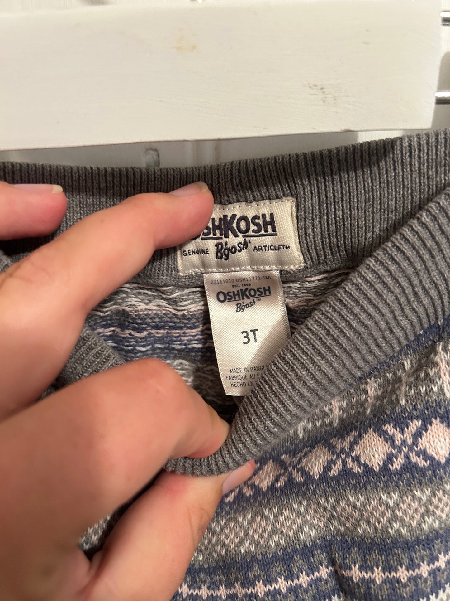 Oshkosh 3t knit printed leggings