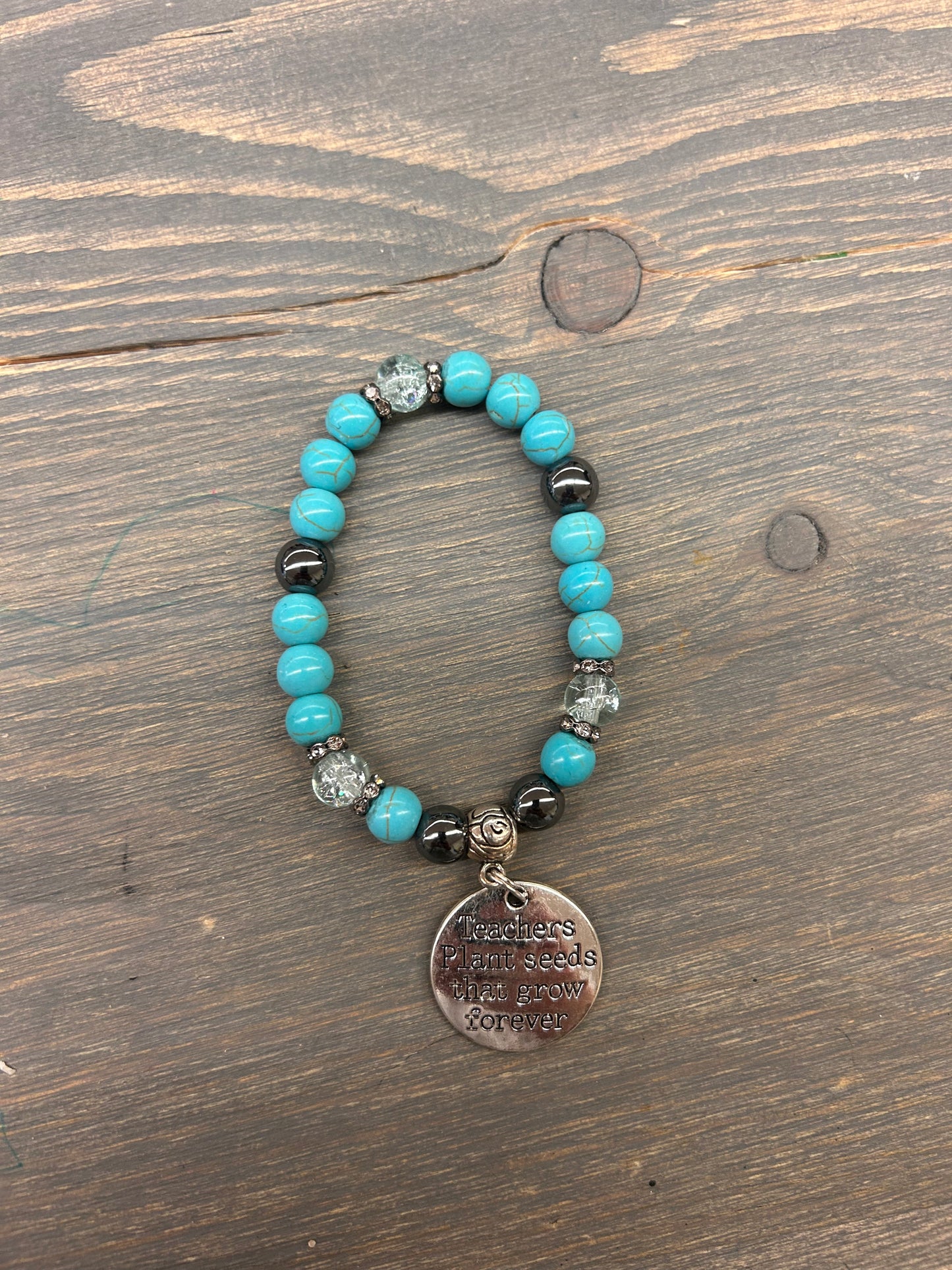 Teachers gemstome bracelet